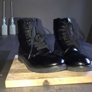 Urban Outfitters | Patent Combat Boot